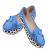 women's ethnics Shoe blue