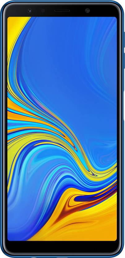 BidBuy Samsung Galaxy A7 (Blue, 64 GB)  (4 GB RAM)