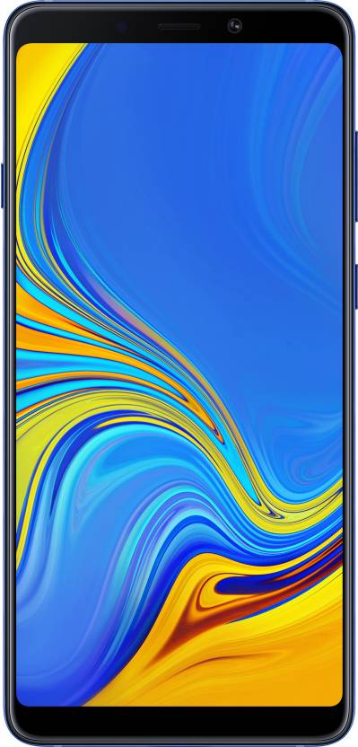 BidBuy Samsung Galaxy A9 (Lemonade Blue, 128 GB)  (6 GB RAM)